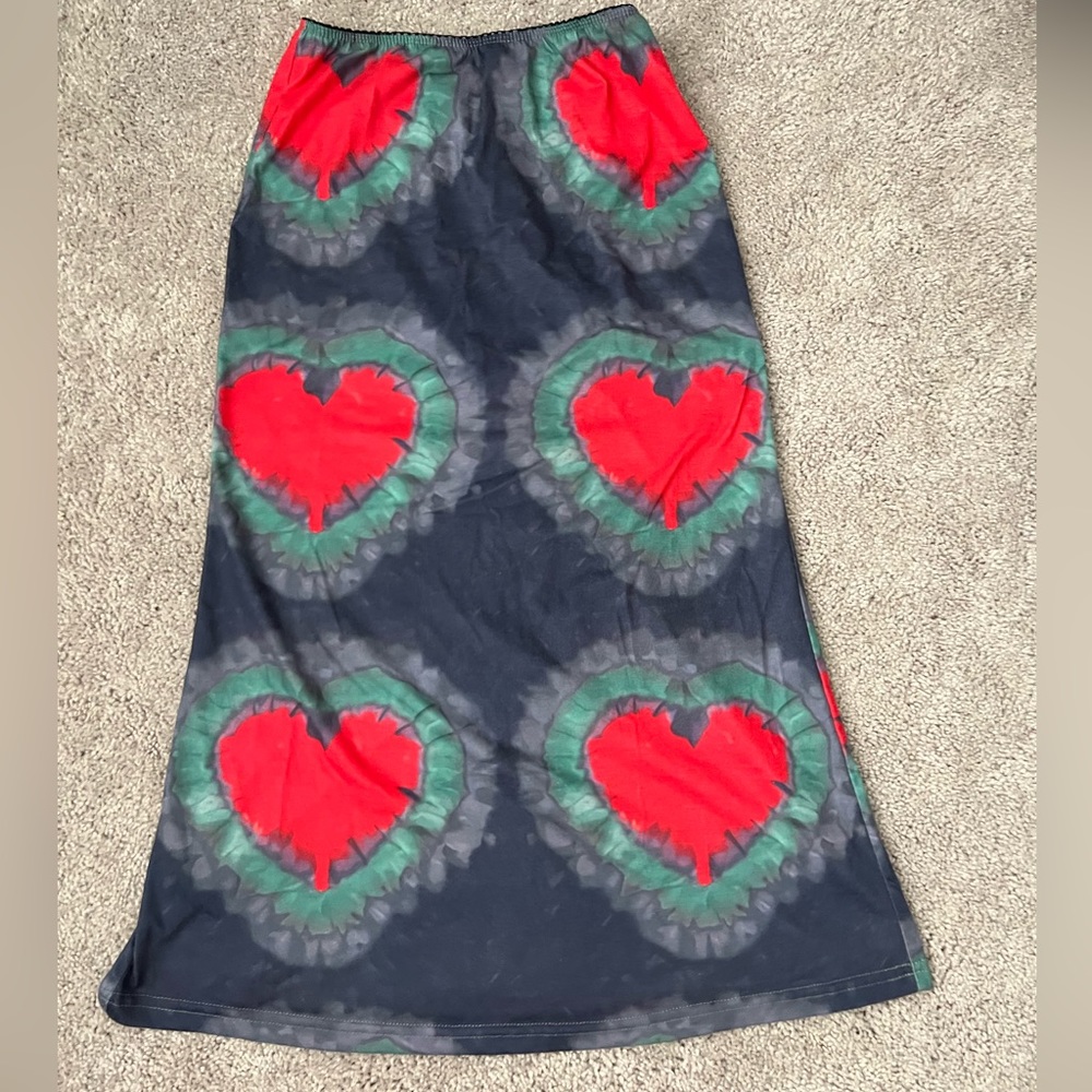 Heart Midi Skirt